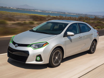 toyota corolla 2014-2016 Headlight Protection Installation Location
