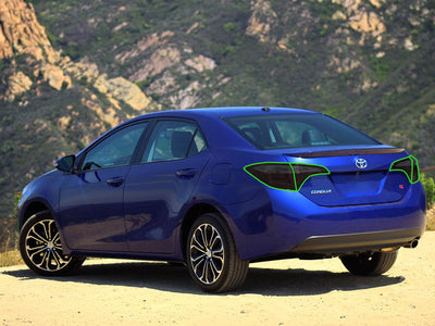 corolla Tail Light Tint Installation Points