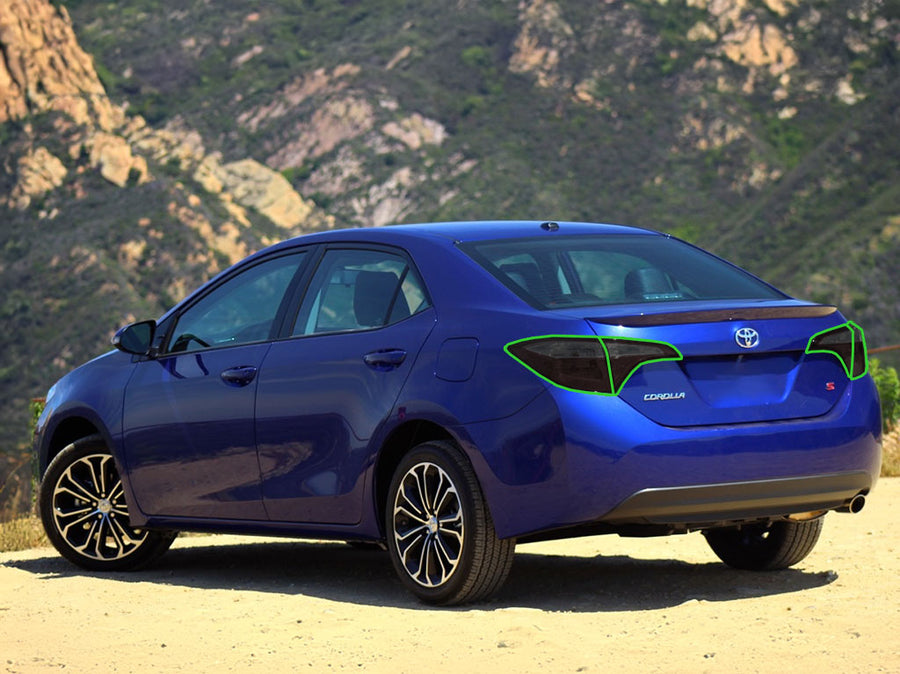 corolla Tail Light Tint Installation Points