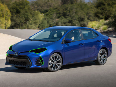 toyota corolla 2017-2019 Headlight Tint Location