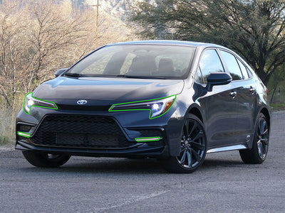toyota corolla 2020-2024 (sedan) Headlight Protection Installation Location