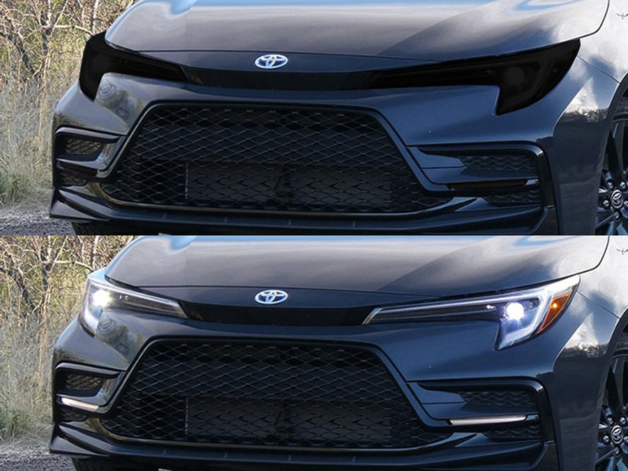 toyota corolla 2020-2024 (sedan) Headlight Tint Appearance