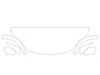crown signia 3M Clear Bra Hood Precut PPF Diagram