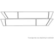 fj cruiser 3M Clear Bra Door Cup Precut PPF Diagram