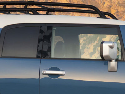 toyota fj cruiser 2007-2014 Camo Pillar Cover Diagram
