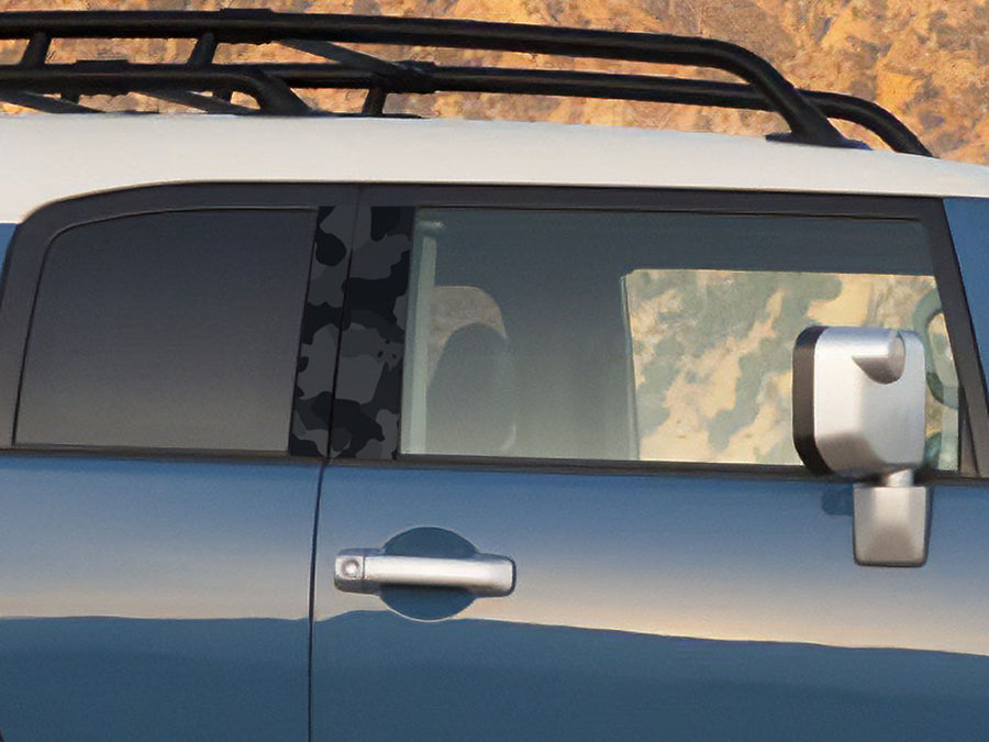 toyota fj cruiser 2007-2014 Camo Pillar Cover Diagram