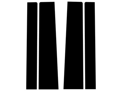 toyota fj cruiser 2007-2014 Camo Pillar Trim Diagram