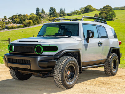 toyota fj cruiser 2007-2014 Headlight Tint Location