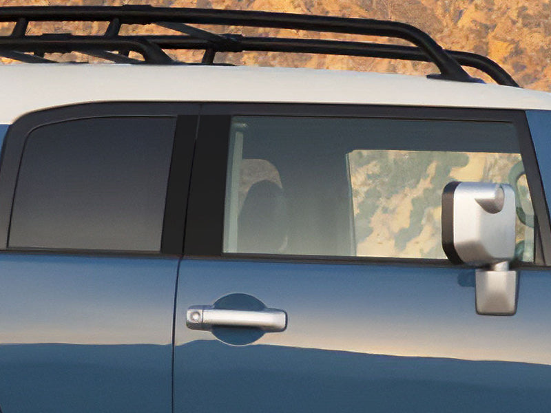 toyota fj cruiser 2007-2014 Gloss Black Pillar Cover Diagram