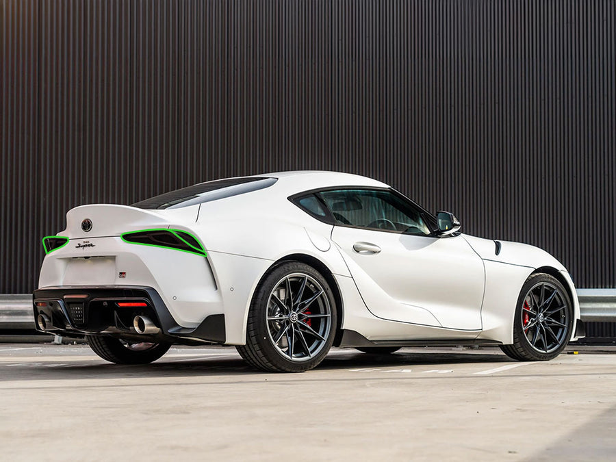 gr supra Tail Light Tint Installation Points