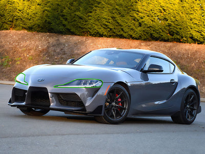 toyota gr supra 2020-2025 Headlight Protection Installation Location