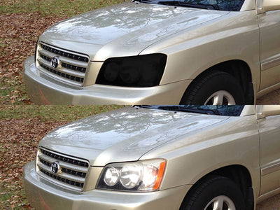 toyota highlander 2001-2003 Headlight Tint Appearance