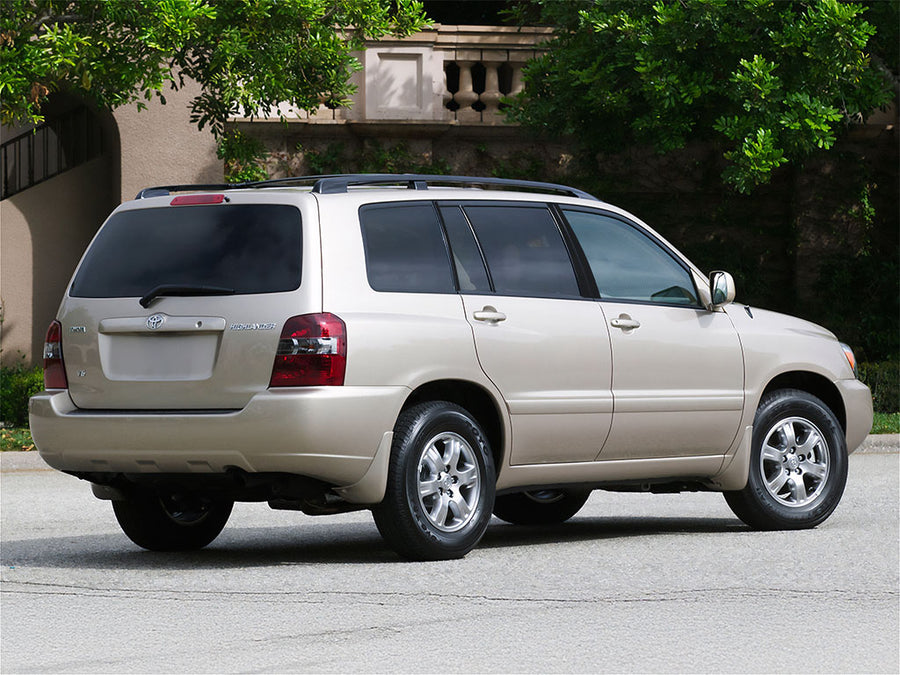 toyota highlander 2001-2007 Carbon Fiber Pillar Trim