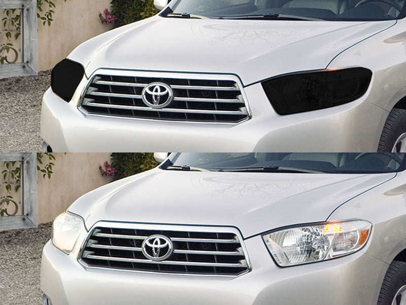 toyota highlander 2008-2010 Headlight Tint Appearance