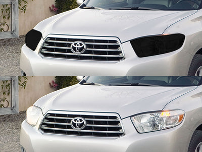 toyota highlander 2008-2010 Headlight Tint Appearance