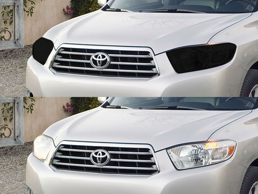 toyota highlander 2008-2010 Headlight Tint Appearance