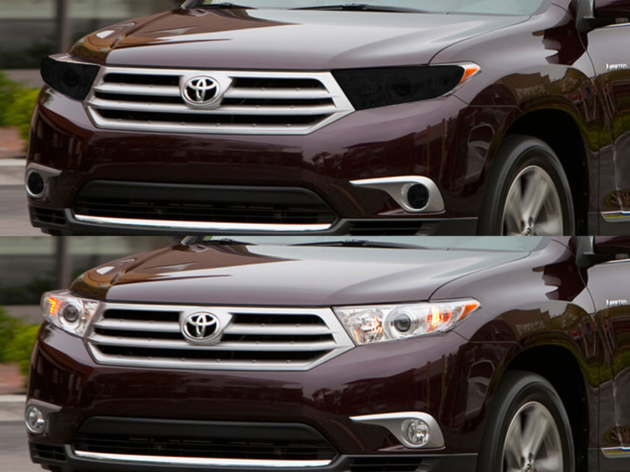 toyota highlander 2011-2013 Headlight Tint Appearance