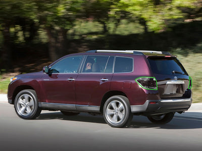 highlander Tail Light Tint Installation Points