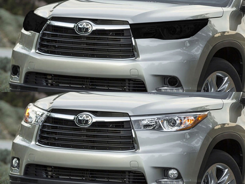 toyota highlander 2014-2016 Headlight Tint Appearance
