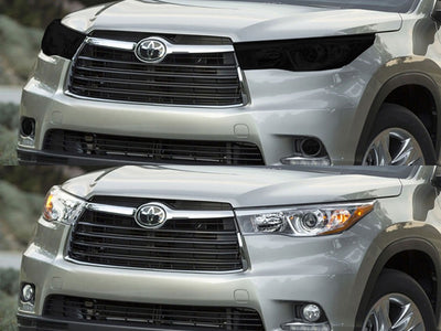 toyota highlander 2014-2016 Headlight Tint Appearance