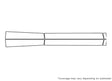 highlander Avery Dennison Clear Bra Door Cup Precut PPF Diagram