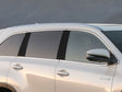 toyota highlander 2014-2019 Carbon Fiber Pillar Cover Diagram
