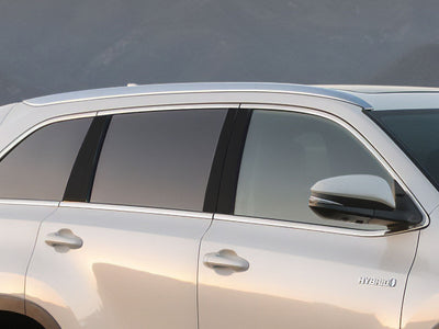 toyota highlander 2014-2019 Matte Black Pillar Cover Diagram