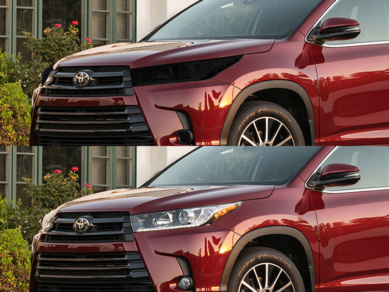 toyota highlander 2017-2019 Headlight Tint Appearance