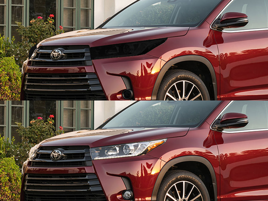 toyota highlander 2017-2019 Headlight Tint Appearance