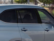 toyota highlander 2020-2024 Brushed Aluminum Black Pillar Cover Diagram
