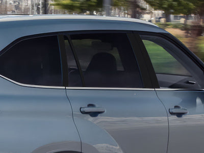 toyota highlander 2020-2024 Gloss Black Pillar Cover Diagram