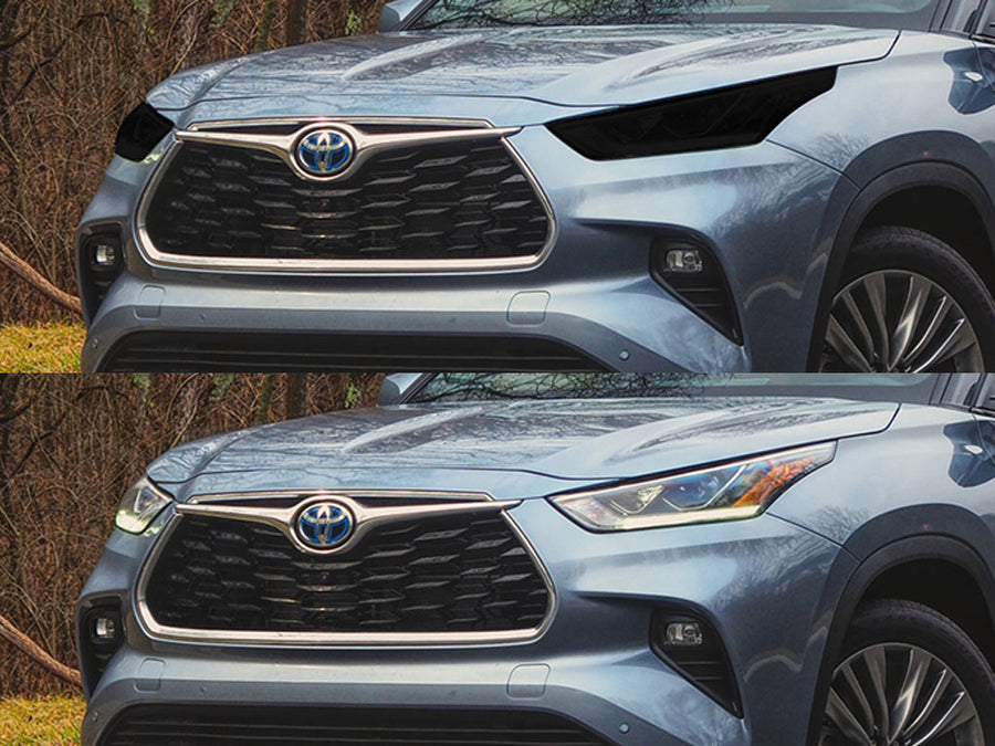 toyota highlander 2020-2024 Headlight Tint Appearance