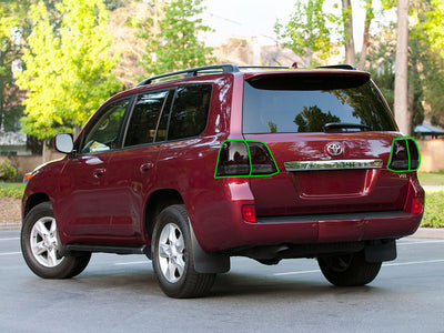 land cruiser Tail Light Tint Installation Points