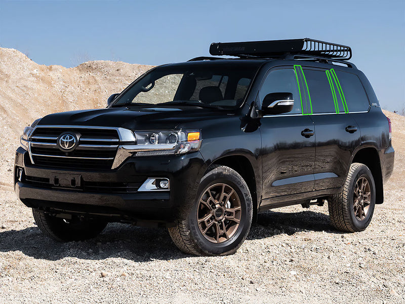 toyota land cruiser 2008-2021 Pillar Post Trim Installation Location