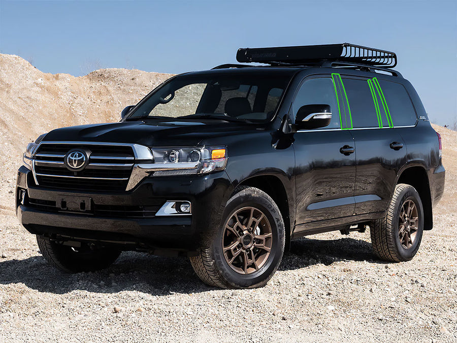 toyota land cruiser 2008-2021 Pillar Post Trim Installation Location