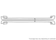 land cruiser Avery Dennison Clear Bra Door Cup Precut PPF Diagram