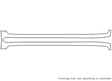 land cruiser 3M Clear Bra Door Cup Precut PPF Diagram