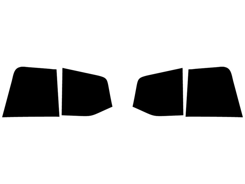 land cruiser Precut Tail Light Tint Diagram