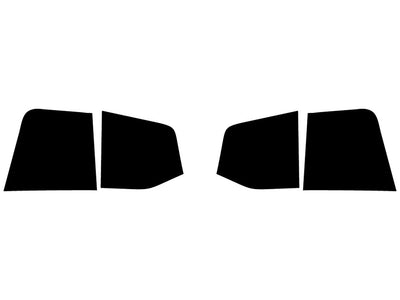 land cruiser Precut Tail Light Tint Diagram