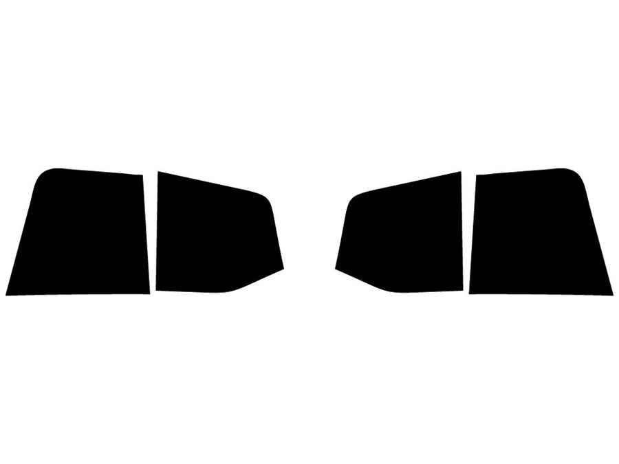 land cruiser Precut Tail Light Tint Diagram