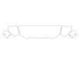 land cruiser Avery Dennison Clear Bra Hood Precut PPF Diagram