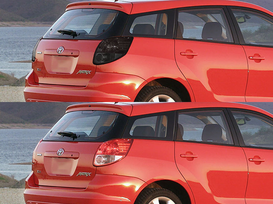 matrix Before and After Smoked Taillights