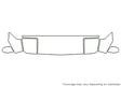 mr2 3M Clear Bra Hood Precut PPF Diagram