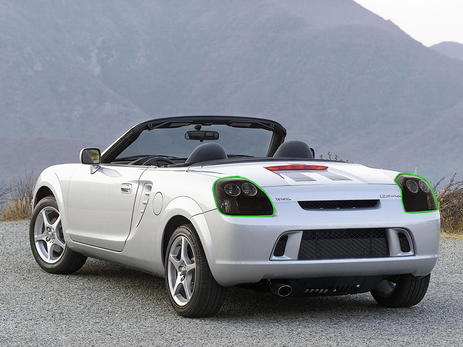 mr2 Tail Light Tint Installation Points
