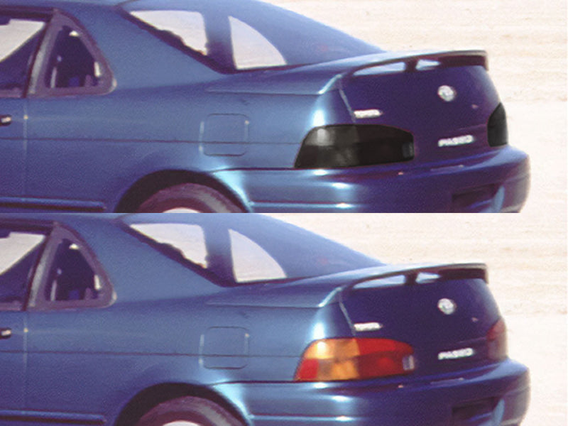 paseo Before and After Smoked Taillights