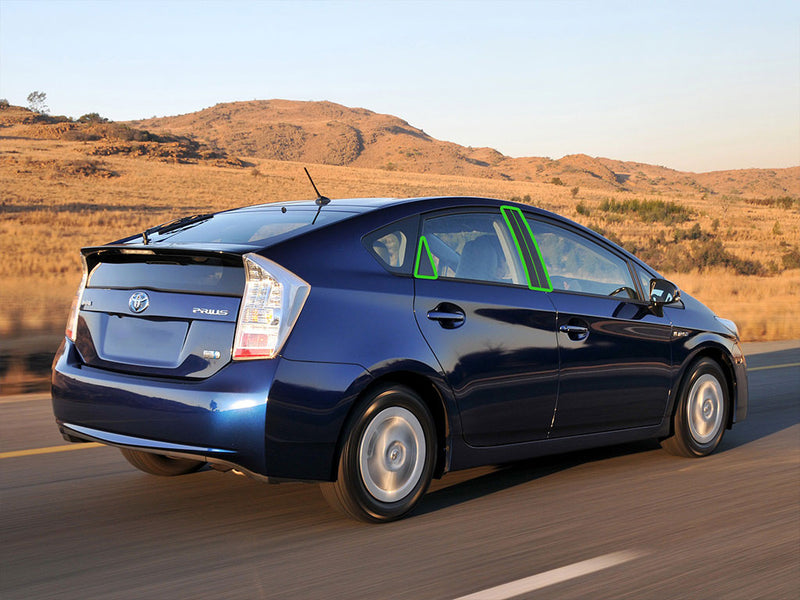 toyota prius 2004-2009 Pillar Post Trim Installation Location