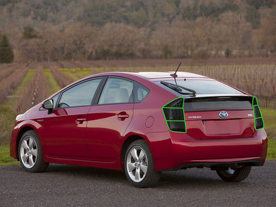 prius Tail Light Tint Installation Points