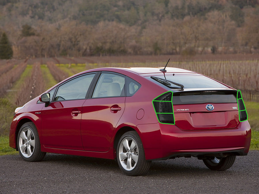 prius Tail Light Tint Installation Points