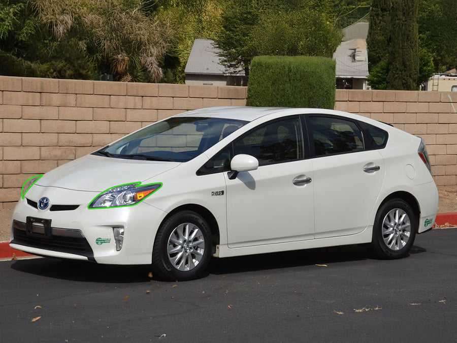 toyota prius 2010-2015 Headlight Protection Installation Location