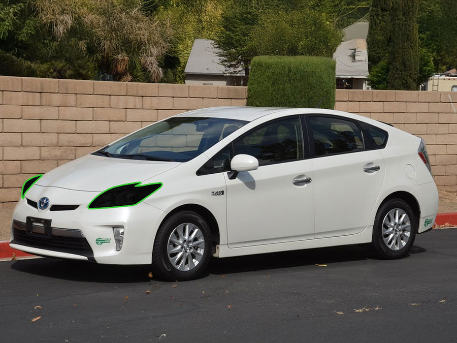 toyota prius 2010-2015 Headlight Tint Location